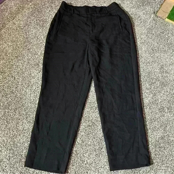 NINE WEST WOMEN'S  ANKLE DRESS PANTS, Loose Fit Straight Leg- Size Medium - Picture 1 of 11